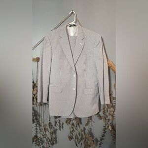 Jos A Bank Seersucker Men's Suit